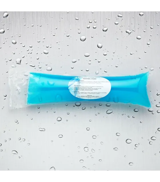Jabón Base Glicerina Cristal Azul Bolsa 1kg.