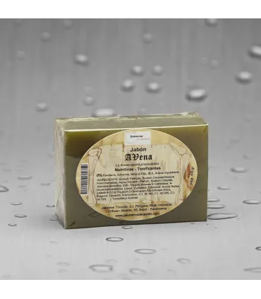 Jabon Avena cosmetico pastilla solido 100gr
